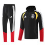 Germany 2026 Men's Black Long Zip Windbreaker