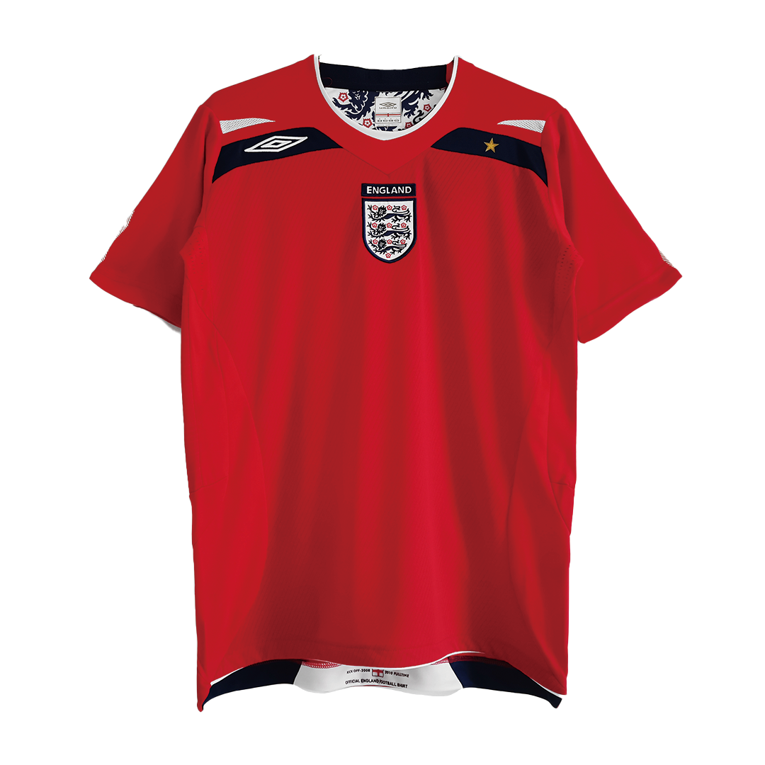 England 08/10 Men's Away Retro Shirt