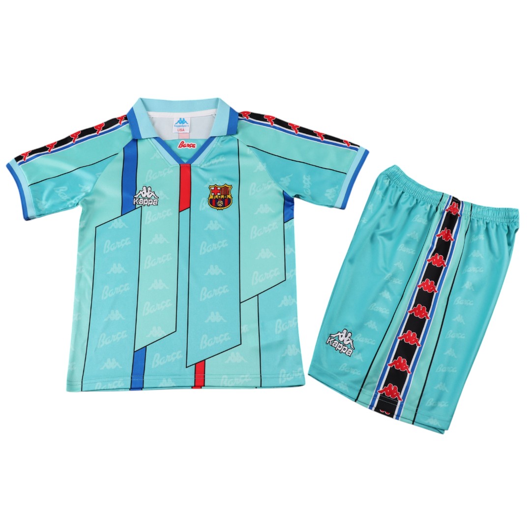 Barcelona 96/97 Kid's Away Retro Mini-Kit