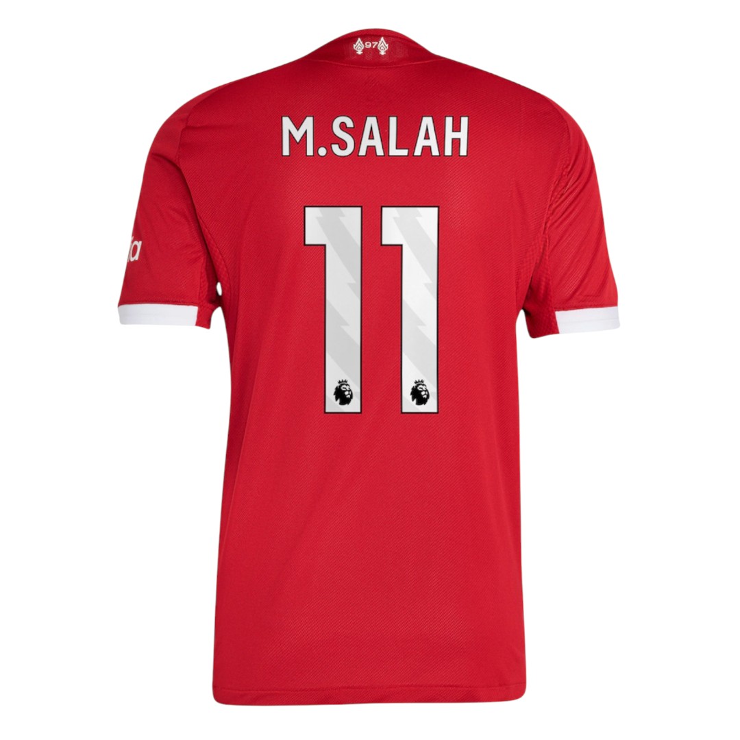 M.SALAH #11 Liverpool 25/26 Authentic Men's Home Shirt - PL Font