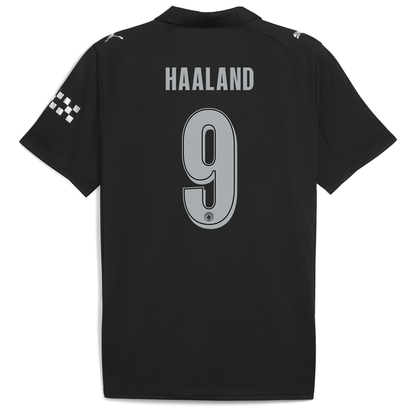 HAALAND #9 Manchester City 25/26 Authentic Men's Away Shirt - City Font