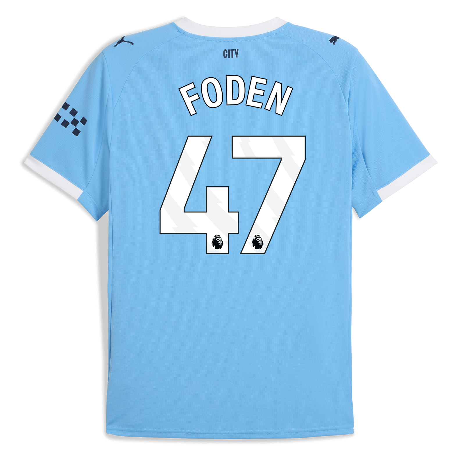 FODEN #47 Manchester City 25/26 Women's Home Shirt - PL Font