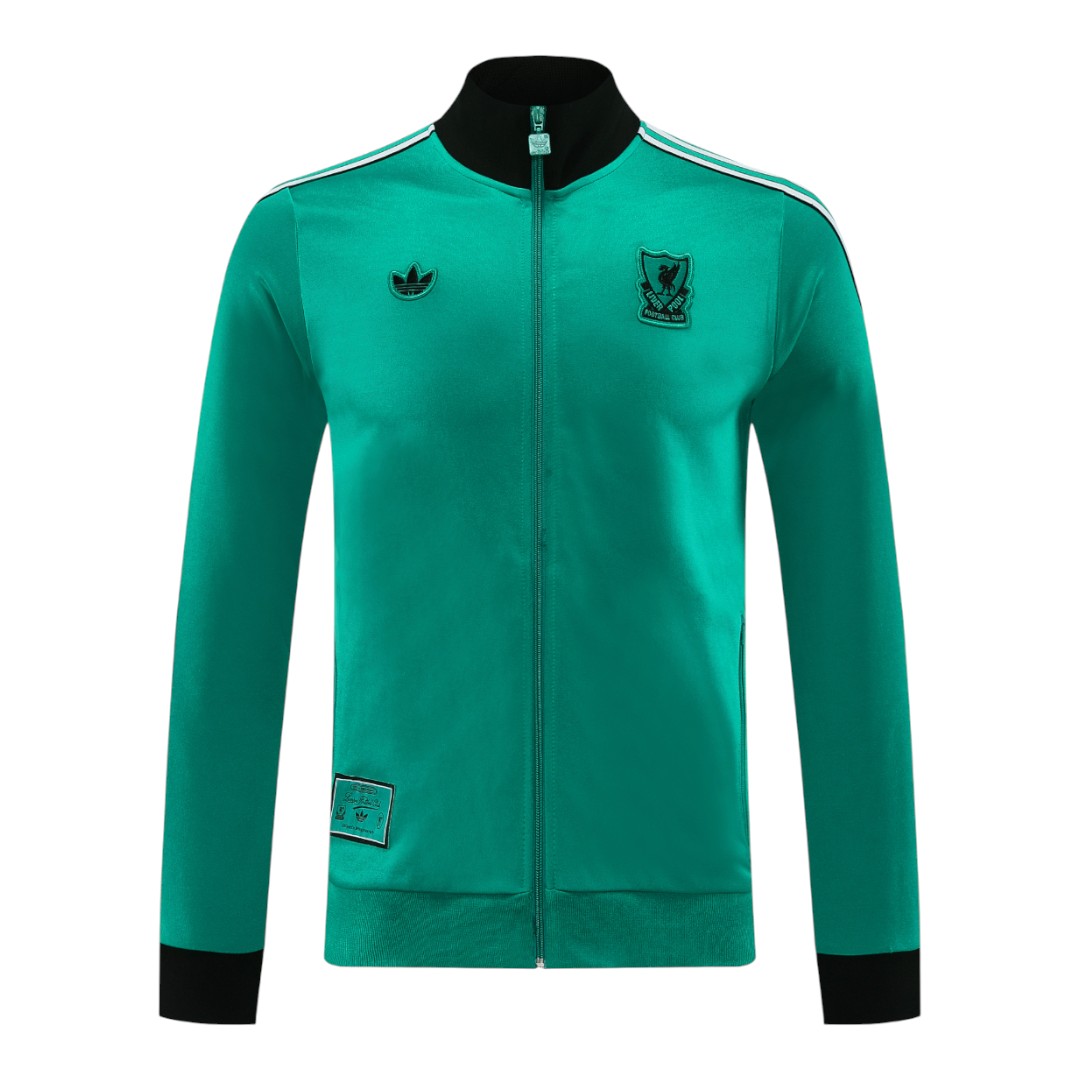Liverpool 25/26 Men's Green Long Zip Jacket