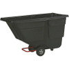 ROTOMOLDED TILT TRUCK, 1 CUBIC YARD, BLACK