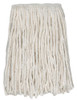 Wilen Cotton Choice Cut-End Fan Mop, Narrow Band 4-Ply #24, Pack Of 12