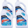 Windex Glass & Multi-Surface Cleaner - Liquid - 1 gal (128 fl oz) - 4 / Carton - Blue