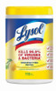 Lysol Disinfecting Wipes, Lemon & Lime Blossom Scent, Tub Of 110