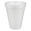 Dart Insulated Foam Drinking Cups White 12 Oz Box Of 1 000