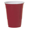 Solo Plastic Party Cups 16 Oz. Red Box Of 50