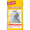 Glad 78899 24x24 13 gallon white febreze 745444