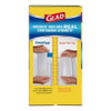 Glad 70427 25x24 white forceflex 13 gallon 10 667653