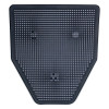 Rochester Midland Sanitary Urinal Floor Mats, Black, Pack Of 6