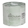 Envision 95% Recycled Embossed 1-Ply Bathroom Tissue, White, 550 Sheets Per Roll, Case Of 40 Rolls