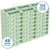 Kleenex Naturals Facial Tissue, 125 Sheets Per Box, Case Of 48 Boxes