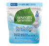 Seventh Generation Free & Clear Laundry Detergent Packs, Unscented, 31.7 Oz, Pack Of 45