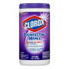 Clorox Disinfecting Wipes, Lavender Scent, Pack Of 75 Wipes