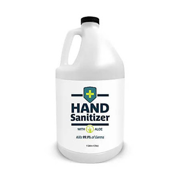 Hand Sanitizer with Aloe, Fragrance-Free, Case of 4 Gallons Hand Sanitizer with Aloe, Fragrance-Free, Case of 4 Gallons
