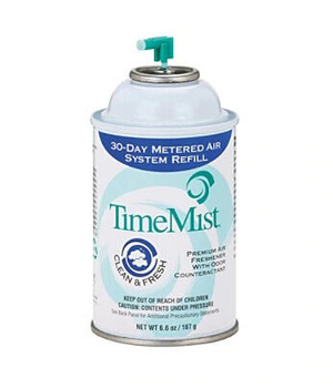 TimeMist Premium Metered Air Freshener Refills, Clean N Fresh, 6.6 Oz, Pack Of