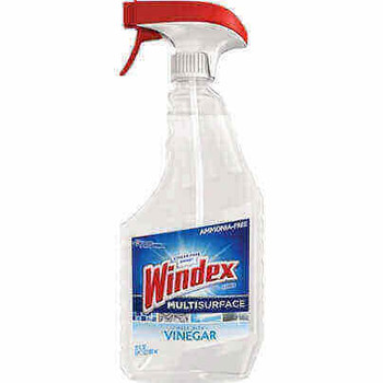 Windex Multisurface Vinegar Cleaning Spray, Fresh Clean Scent, 23 Oz