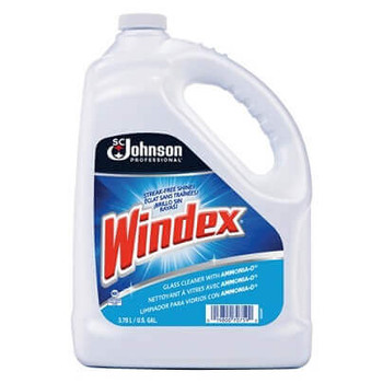 Windex Glass Cleaner With AMMONIA-D, 1 Gallon Refill