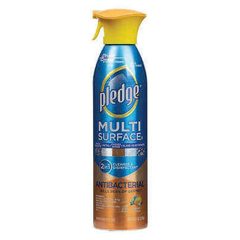 Pledge Multisurface Antibacterial II Cleaner, 9.7 Oz