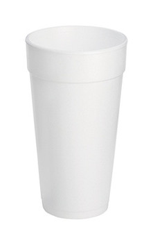 Dart Insulated Foam Drinking Cups White 20 Oz White Pack Of 500