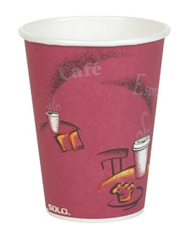 Solo OF12BI0041 Solo Paper Hot Cups 12 Oz. 875652