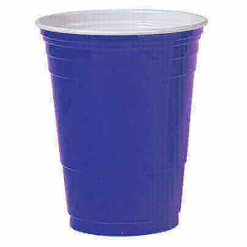 Solo P16B Solo Plastic Party Cups 16 Oz. Bl 156311