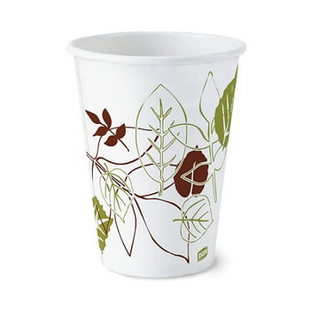 Dixie paper hot cups 12oz pathways 1000