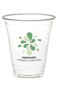 Highmark renewable cold 12oz clear 500