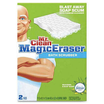 Mr. Clean Magic Eraser Bath Scrubber, Pack Of 2