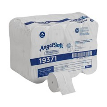 Angel Soft ps? Compact? Coreless 2-Ply Premium Embossed Bathroom Tissue, 750 Sheets Per Roll, Case Of 36 Rolls