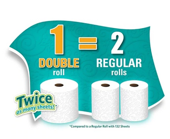 Angel Soft? 2-Ply Toilet Paper, White, 264 Sheets Per Roll, Pack Of 24 Double Rolls