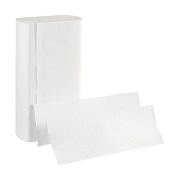 Pacific Blue Select M-Fold Paper Towels, 9 1/4" x 9 1/2", 40% Recycled, White, Case Of 4,000 Sheets