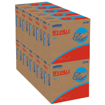 Wypall Kimberly-Clark X60 Wipers 126 wipers/box 10 boxes/cs