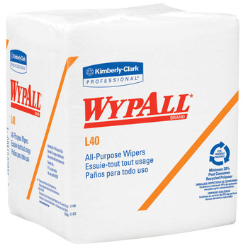 Wypall L40, 1/4 Fold, Pack Of 56