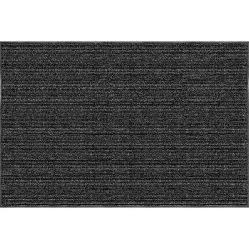 Realspace; Tough Rib Floor Mat 4' x 6' Charcoal