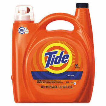 Tide HE Laundry Detergent, Original Scent, 150 Oz, Pack Of 4