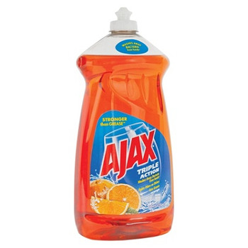 Ajax Triple-Action Dishwashing Liquid, 52 Oz, Orange
