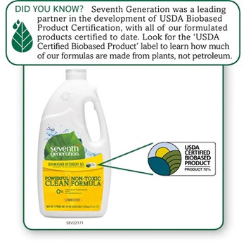 Seventh Generation Automatic Dishwasher Gel, 42 Oz.