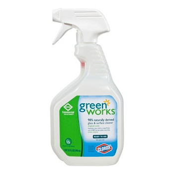 Green Works Natural Glass & Surface Cleaner, 32 Oz.