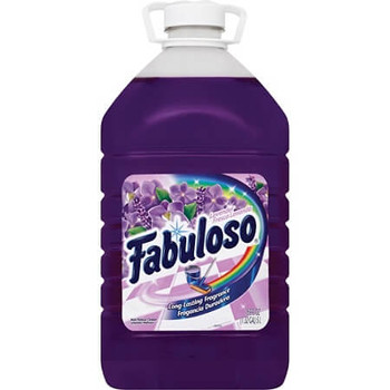Fabuloso Multi-Use Cleaner - Liquid - 1.32 gal (169 fl oz) - Fresh, Lavender ScentBottle - 1 Each - Purple