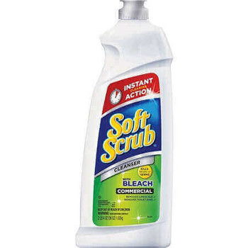 Dial Soft Scrub Bleach Clean er - Liquid - 0.28 gal (36 fl oz) - 6 - 6 / Carton - White