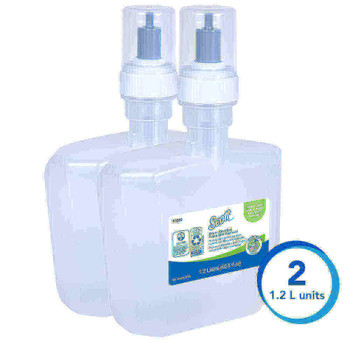 Kleenex Green Seal Certified Skin Cleanser Refill, 1200 mL, Case Of 2 KCC91591