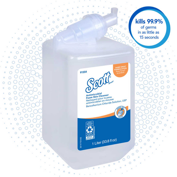 Kleenex 91554 Kleenex Antibacterial Foam Cl 353009