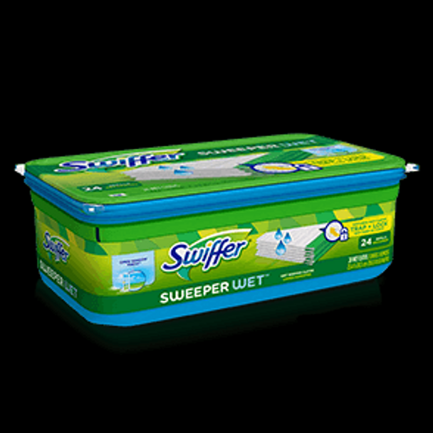 Procter Gamble 95531 Swiffer Disposable Wet 758278
