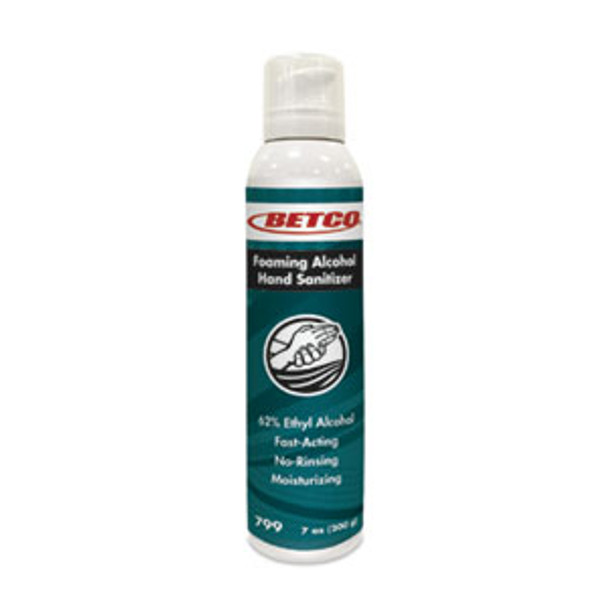 Betco 799E600 Foaming Alcohol Sanitizer case BET799E600