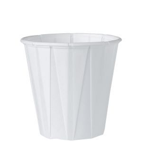 Solo 4502050 Pleated Water Cups 3 1-2 Oz. P 997056