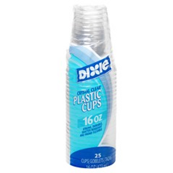 Dixie CP16DX Dixie Crystal Clear Plastic Cups 673140
