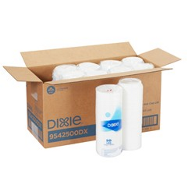 Dixie 9542500DX Dixie dome lids 12-16oz wh 546444